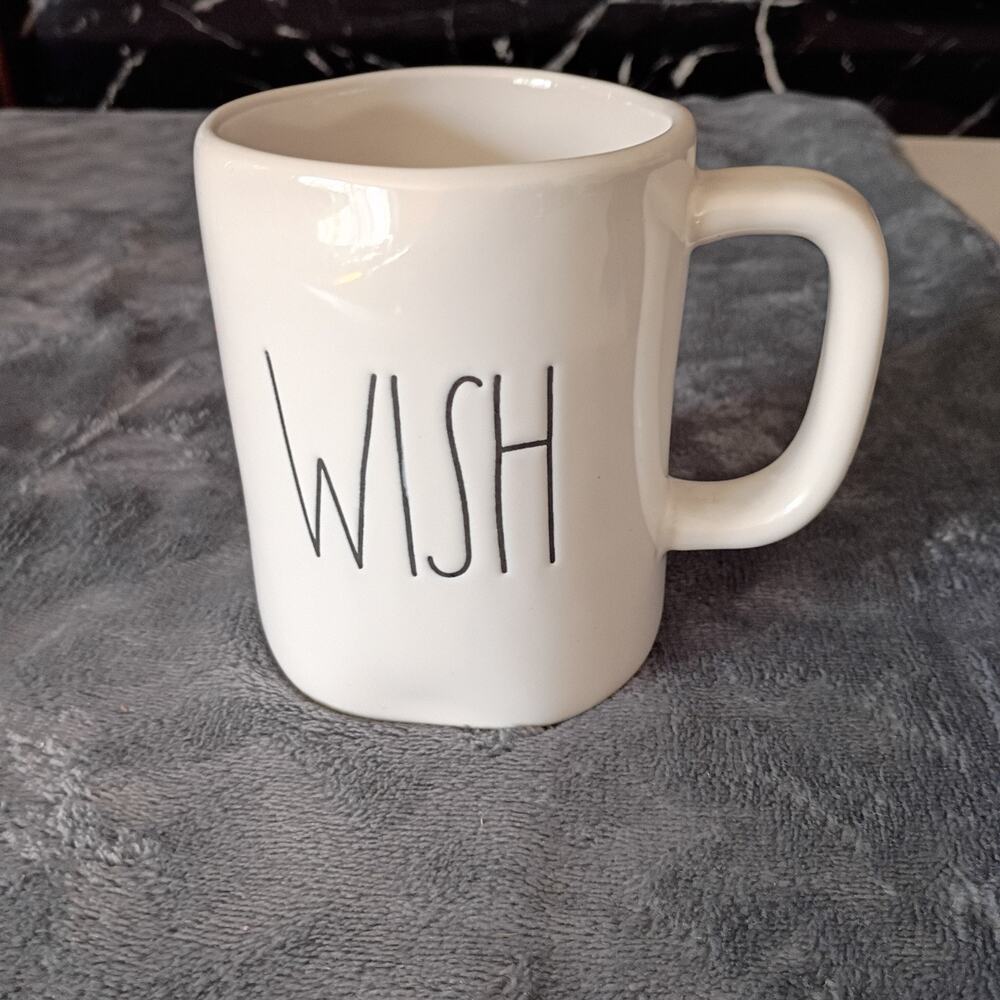 Rae Dunn Wish Coffee Tea Mug Cup Artisan Collection by Magenta